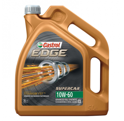 Castrol Oil Edge 10w-60 5-Litre Supercar Wg